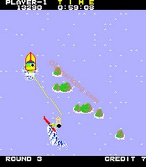 une photo d'Ã©cran de Water Ski sur Arcade